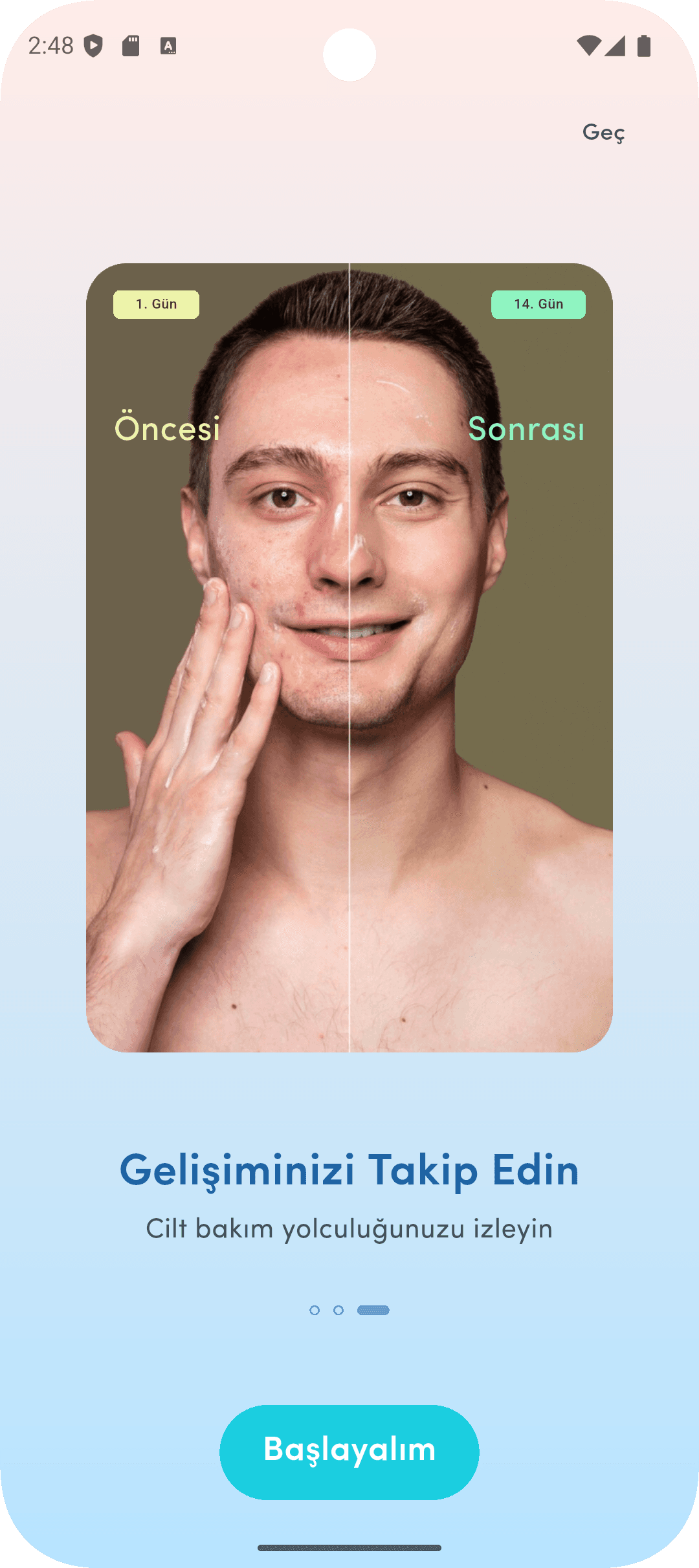 Track Progress - Before and after results